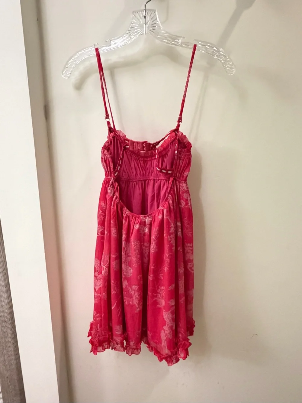 Women’s Pink Floral Slip Dress